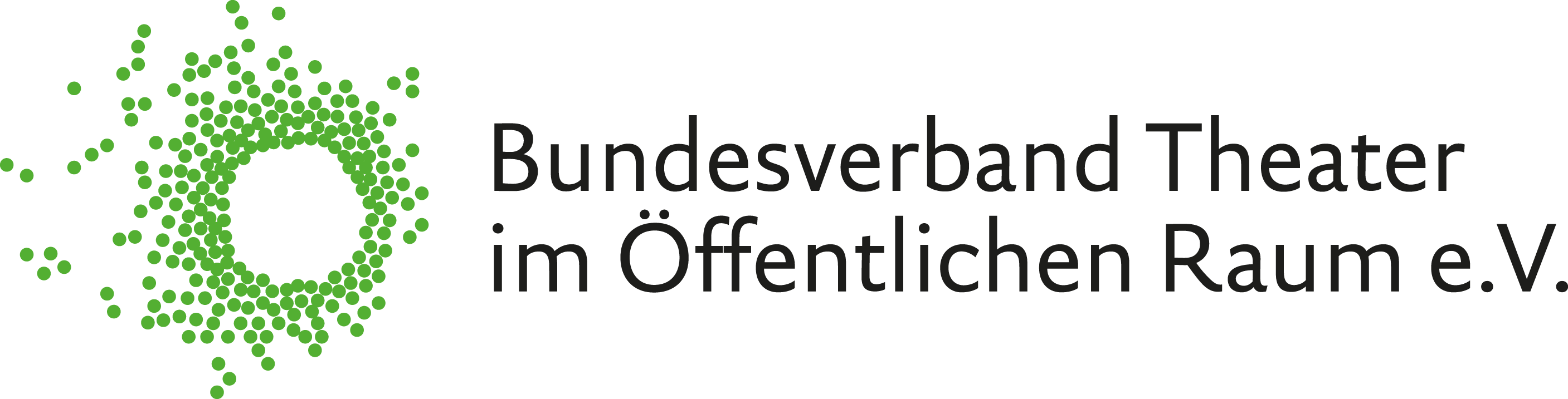 Logo des Bundesverbands Theater im Öffentlichen Raum e. V. (assoziiertes Mitglied)